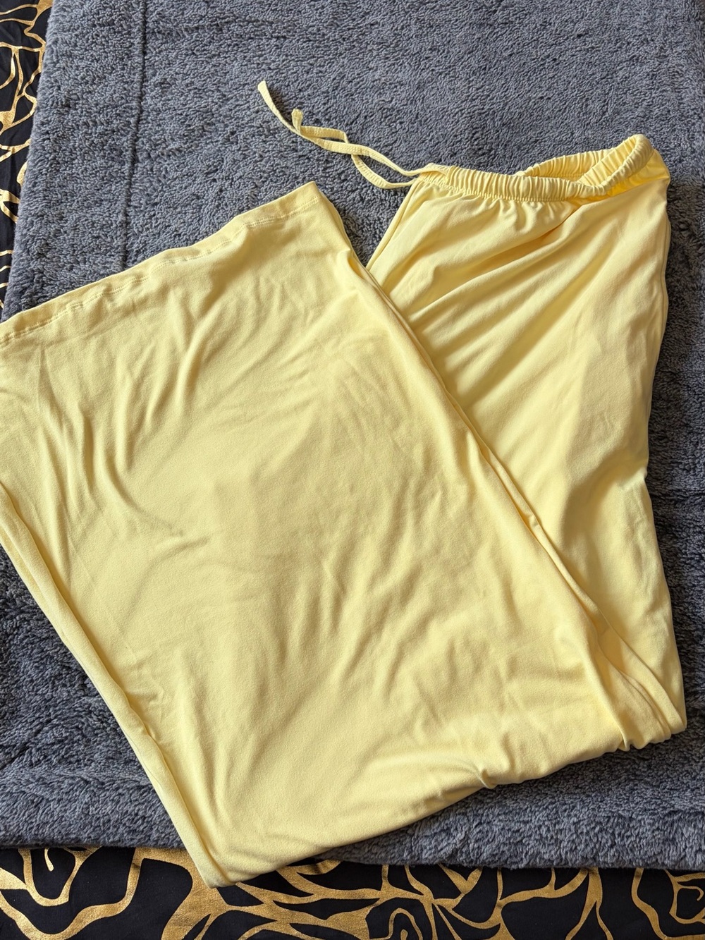 Yellow Women's  Pants - Lightweight Bottoms